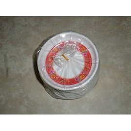 Pack of 10 Pieces Melamine soy sauce dish plate 3-3/4" diameter red