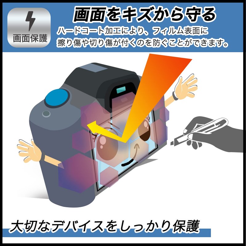 FILMEXT HAKD00129 OLYMPUS PEN E-PL9 / PEN-F Protective Film Made