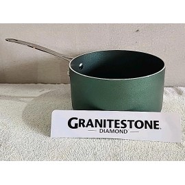 Granitestone Green 2.5 qt. Nonstick Saucepan