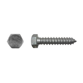 5/8" x 10" Hot Dipped Galvanized Lag Screws, Grade A, Quantity 10- by Fastener Depot, LLC