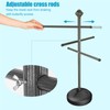 Hestiasko Pool Towel Rack Outdoor, 59" Metal Outdoor Towel Rack