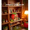 Roroom DIY Miniature House Kit, Strawberry Sweet Shop Dollhouse Kit