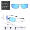 FEISEDY B1029 Men's Sunglasses, Polarized Sunglasses, UV400 Protection, Ultra Lightweight,