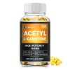 Acetyle L-Carnitine 1500mg High Potency 120Capsules Energy Production Supplement