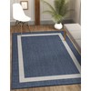 CAMILSON Outdoor Rug - Modern Area Rugs for Indoor and