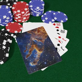 Brian Bula Pillars of Creation NASA Playing Cards Unique Space Image from The Eagle Nebula Poker Cards