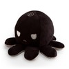 TeeTurtle - The Original Reversible Octopus Plushie - Black +