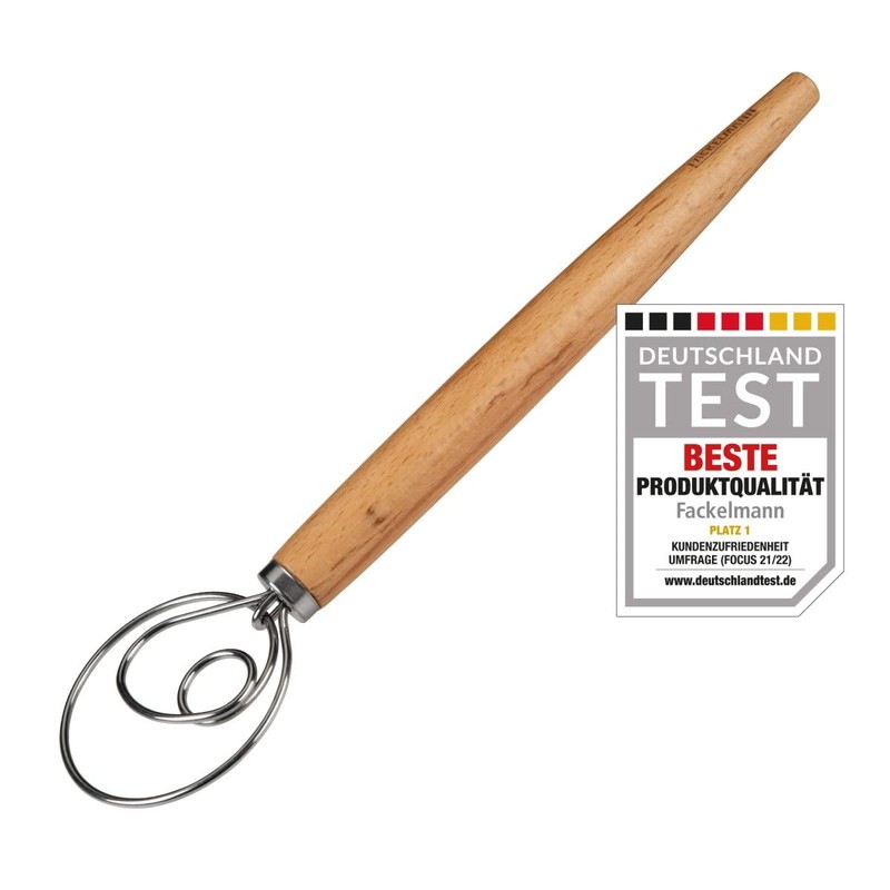 Fackelmann Pasta, Focaccia and Dough Whisk - Whisk for Airy