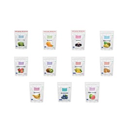 Moon Freeze-Dried Fruit Variety Pack | 11 Pack Single-Serve Pack | 100% Real Fruit | No Added Sugar | Healthy Snack for Kids & Adults | Vegan & Gluten-Free