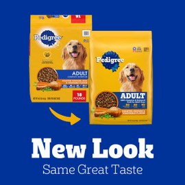 Pedigree Pedigree Complete Nutrition Adult Dry Dog Food, Roasted Chicken & Vegetable Flavor,18 lb. Bag