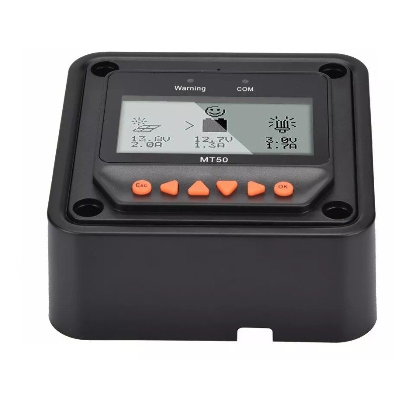 Generic Medidor Remoto Con Pantalla Lcd Con Controlador Solar Mt-50