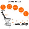 Masticating Juicer Attachment for KitchenAid Stand Mixer, Cold Press Juicer