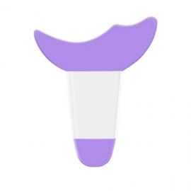 Eyelash Application Tool & Eyeliner Stencil Guard Eye Liner Guard - Purple 8ea