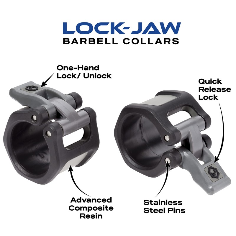 Lock-Jaw HEX 50mm / 2" Olympic Barbell Collar - Quick