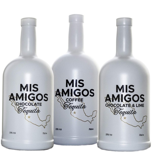 Mis Amigos Chocolate, Coffee & Chocolate & Lime Tequila Bundle | 3 for 2
