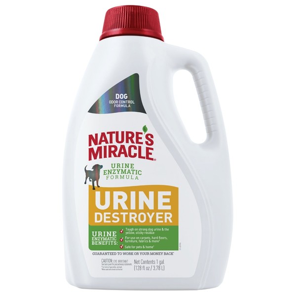 Nature's Miracle P-98148 Dog Urine Destroyer , White, 128 oz