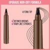 New Magic Eyebrow Pencil, 3D Waterproof Microblading Eyebrow Pencil Contouring