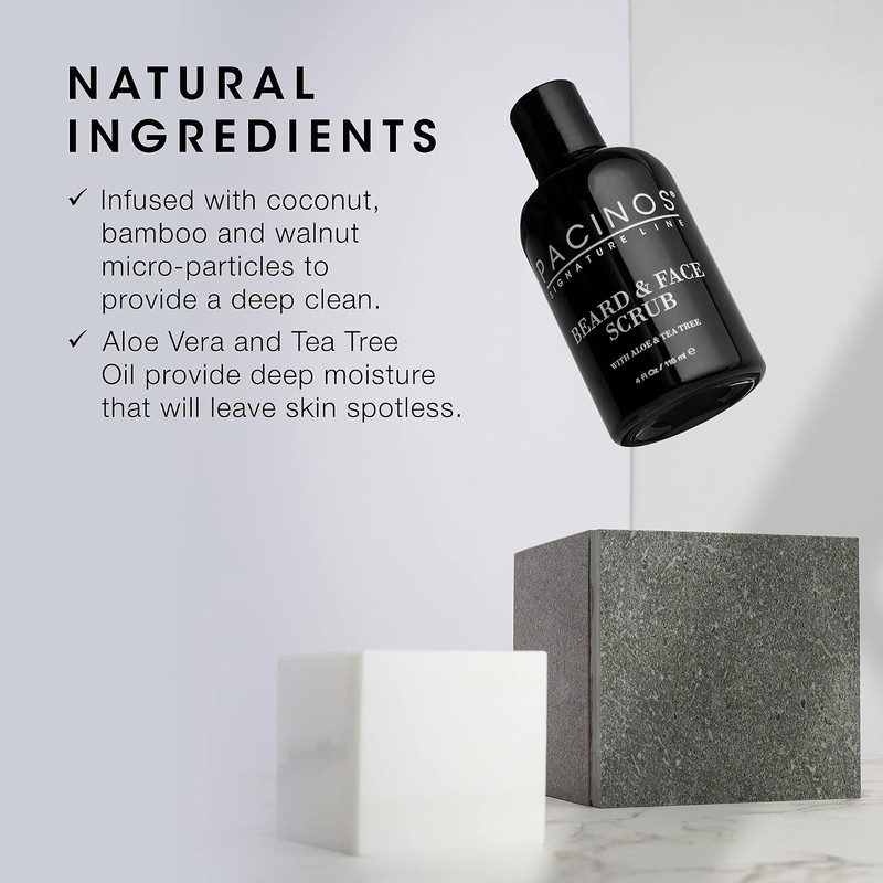 Pacinos Shave System Aloe & Tea Tree Beard & Face