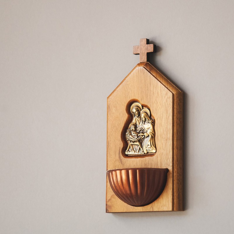 Intercession Holy Water Font (Holy Family)
