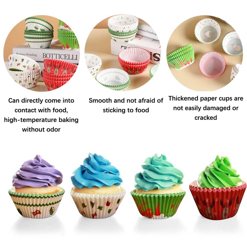 Muffin Cases Paper, Muffins Baking Cups, Cupcake Moulds, Disposable Baking