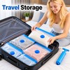 Vacuum Storage Bags for Clothes – 6-Pack 30x50cm Reusable Compression