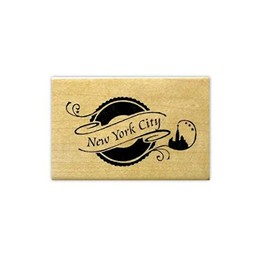 New York City decorative Mounted Rubber Stamp - NYC #15