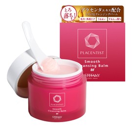 PLACENTIST Smooth Cleansing Balm ar Placenta Formulation, Makeup Remover, 3.4 fl oz (100 ml), Moisturizing, Made in Japan, Moisturizing, Drying, Texture, Wrinkles, Pores, Square Plug, Refreshing