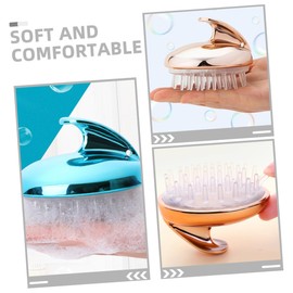 FOMIYES 3pcs Massage Brush Scalp Massager Scalp Exfoliator Hair Scalp Massager Scalp Comb Hair Scalp Comb Scalp Massaging Brush Scalp Scruber Cradle Cap Brush Abs