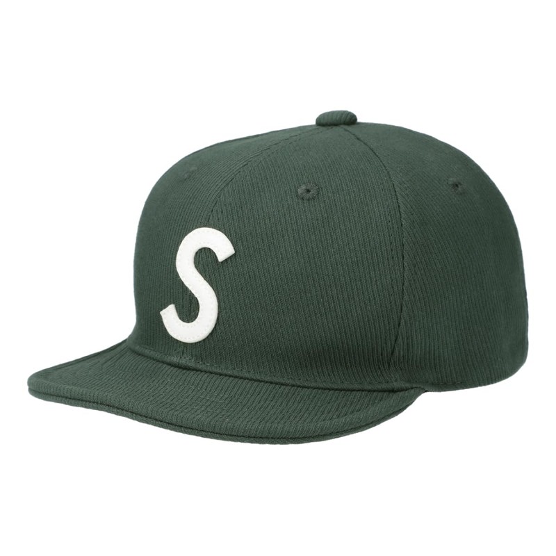 Basicence Logo Short Cap S Logo Short Brim Umpire Cap