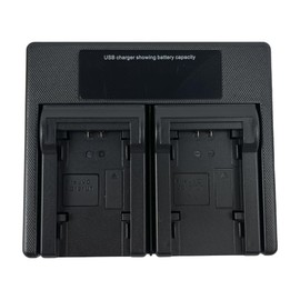 LED Dual USB Camera Charger for BN-VG107 BN-VG107U BN-VG107US BN-VG114U BN-VG114US BN-VG121 BN-VG121U BN-VG121US