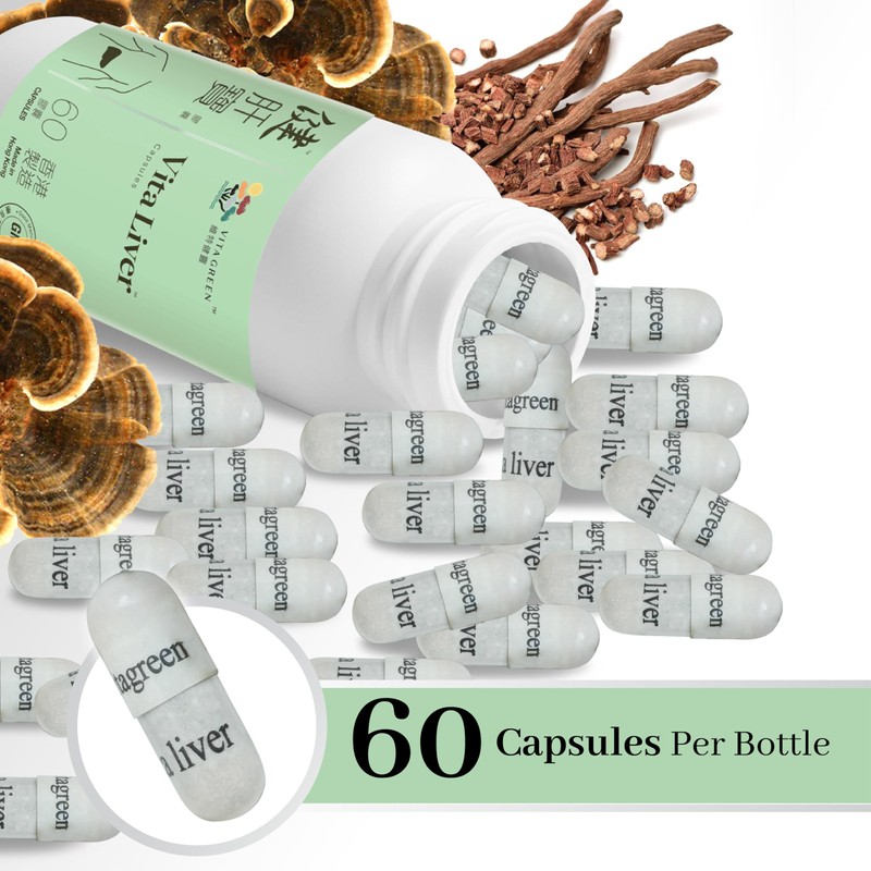 Vita Green Liver Supplement (健肝寶) – Herbal and Vitamin Blend