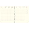 Exacompta - 180847E – Wochenkalender, quadratisch, SAD 18S, Spiralbindung, 15