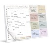 BIROYAL Weekly Planner Pad Student A4 (50 Sheets), Study Essentials,