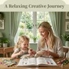 Stitch Book Kit, Embroidery Stitch Book for Beginners, DIY Portable