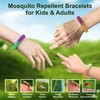BuggyBands Rainbow Mosquito Repellent Bracelets, 19 Pack DEET-Free Insect &