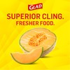 Glad Cling N Seal Plastic Food Wrap, 200 Square Foot