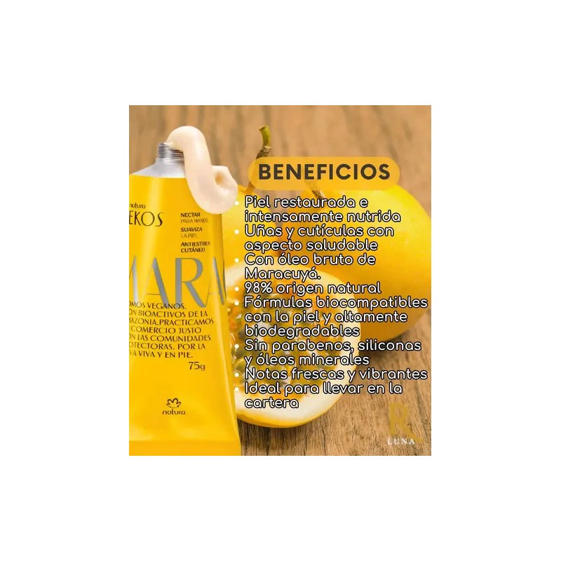 Crema Para Manos Maracuya Ekos Natura
