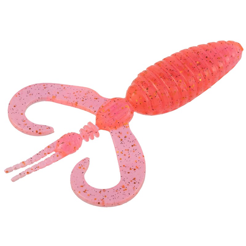 DRANCKRAZY DERANGE #103 KASAGO PINK 3.5" Lure, 10 Count