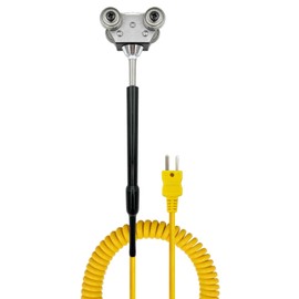 PerfectPrime TL8810 K-Type Wheel Roller Thermocouple Temperature Probe 1112°F