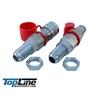 TL28#12 JIC Thread Flat Face High Flow Quick Connect Hydraulic