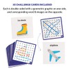 Coogam Wooden Geoboard Mathematical Manipulative Material Array Block Geo Board