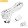 iTODOS 16.4ft/5m Charging Cable for Arlo Essential Wireless Security Camera,