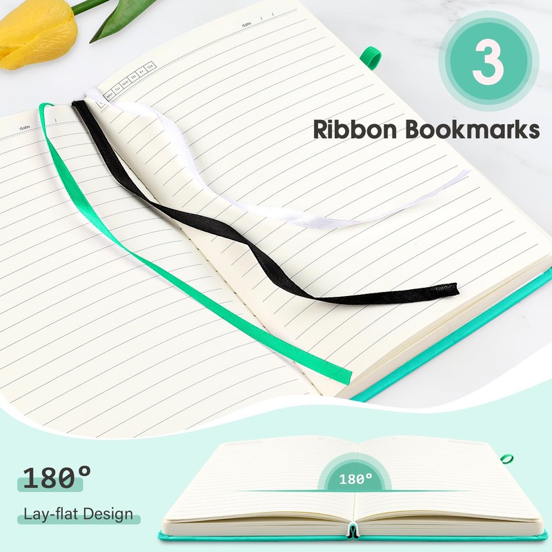 Oucaru Journal Notebook, 366 Pages 5.6 in x 8.3 in,