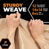 Heavy Duty Tan Poly Tarp 6' X 30' - Multipurpose