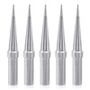 Mesee 5 Pieces Weller ET Soldering Tip Set ETS Solder Iron Tips Replacement Lead-Free Welding Head Tool Accessory for Weller WE1010NA WES51 WES50 PES51 PES50 WEP70 EC1002 EC1201A