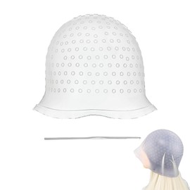 Strähnchenhaube,Strähnenhaube,Strähnchen Farbe,Stränchen Haube,Haare Friseur,Strähnenhaube Färben Haarnetz,Stränchen Haube Zubehör,Haarfärbe Einweg Strähnchen,Farbe Haarfarbe,Färbepinsel,Set Farbe