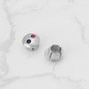 eMagTech 20pcs Faucet Indicators Handle Hot and Cold Water Signs