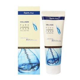 Farmstay Pure Cleansing Foam Collagen 180ml / 퓨어 클렌징폼 콜라겐 180ml
