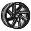Sedona Chopper 14x7 ATV/UTV Wheel - Gloss Black 4/156-4+3