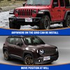 No Drill Front License Frame Compatible with Jeep Renegade 2015-2023